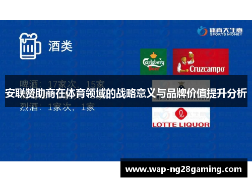 安联赞助商在体育领域的战略意义与品牌价值提升分析